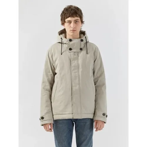 Pretty Green GREY ORACLE QUILTED FIELD Jacket