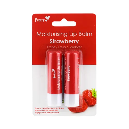 Pretty Moisturising Lip Balm - Strawberry