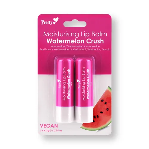 Pretty Moisturising Lip Balm – Watermelon Crush