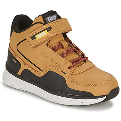 Primigi  B G TIMBY  boys's Children's Shoes (High-top Trainers) in Brown