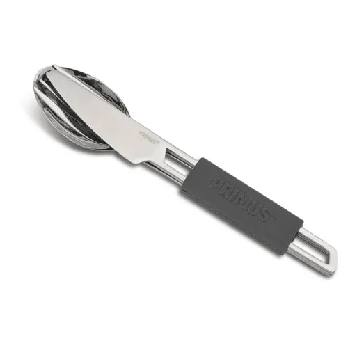 Primus Leisure Cutlery Stainless Steel: Smoke Grey Colour: Smoke Grey