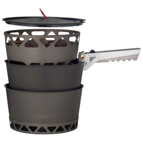 Primus - PrimeTech Stove Set - Gas stove size 1,3 l, grey