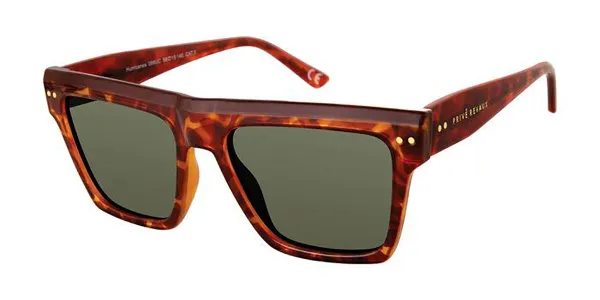 Privé Revaux HURRICANES/S Polarized 086/UC Men's Sunglasses Tortoiseshell Size 58
