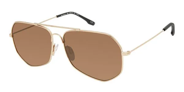 Privé Revaux THE CUERVO/S Polarized J5G/SP Men's Sunglasses Gold Size 59