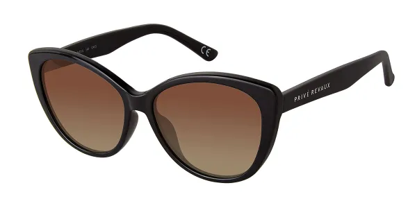 Privé Revaux THE HARMONY/S 807/LA Women's Sunglasses Black Size 56
