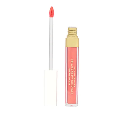 Pro Vegan Collagen Peptide High Shine Lip Gloss Bombshell