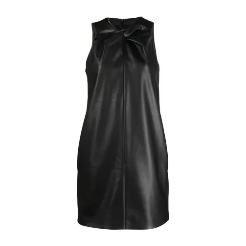 Proenza Schouler , Black Twisted Sleeveless Midi Dress ,Black female, Sizes: