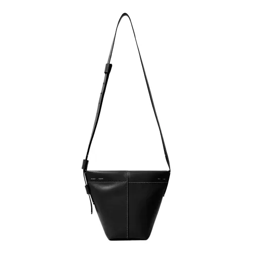 Proenza Schouler , Clic Black Leather Mini Bucket Bag ,Black female, Sizes: ONE SIZE