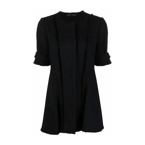 Proenza Schouler , Cotton Tweed Jacket ,Black female, Sizes: