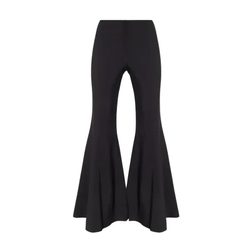 Proenza Schouler , Elevate Your Wardrobe with Stylish Flared Trousers ,Black female, Sizes: