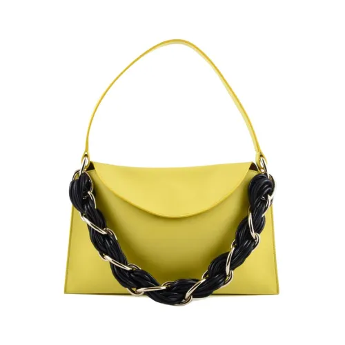 Proenza Schouler , Luxury Leather Handbag for Modern Women ,Yellow female, Sizes: ONE SIZE