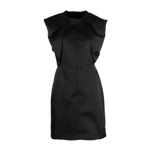 Proenza Schouler , Satin shift dress ,Black female, Sizes:
