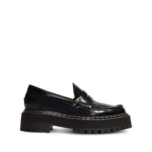 Proenza Schouler , Trendy Lug Sole Platform Loafers ,Black female, Sizes: