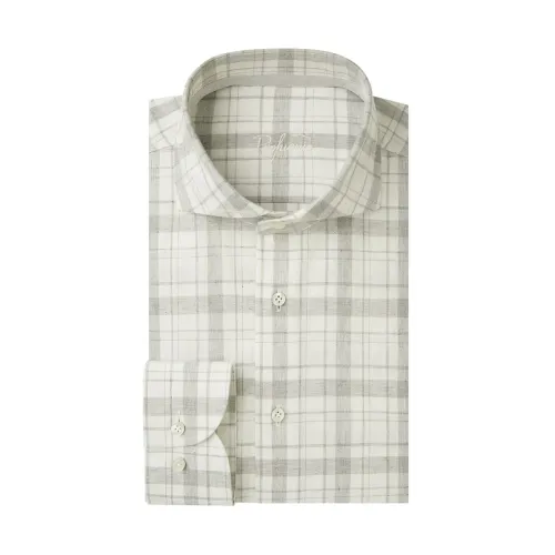 Profuomo , Gray Long Sleeve Shirts ,Gray male, Sizes: