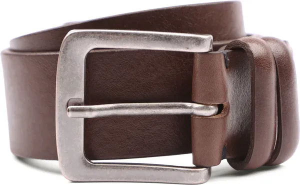 Profuomo Leather Belt Amsterdam Brown