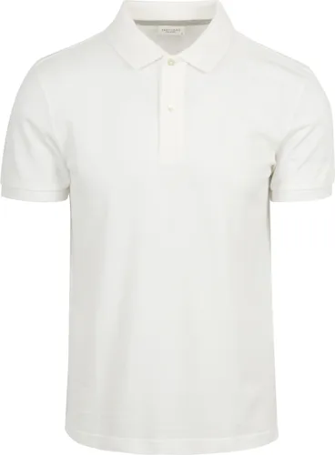 Profuomo Piqué Polo Shirt White