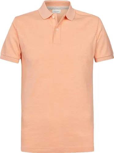 Profuomo Poloshirt Melange Orange