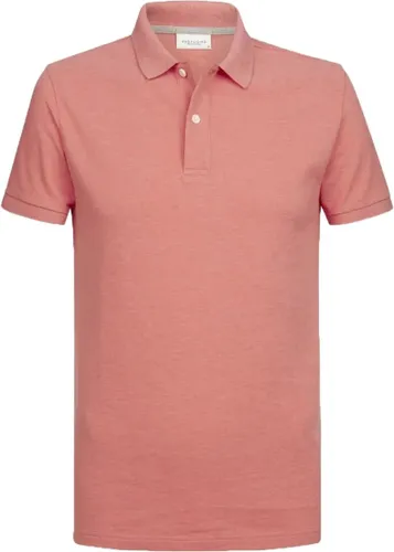 Profuomo Poloshirt Melange  Pink