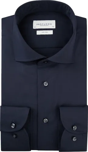 Profuomo Shirt Slim Fit Navy Dark Blue Blue