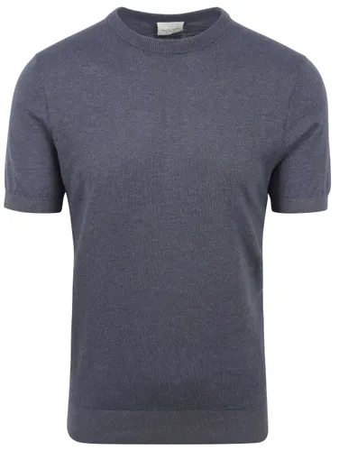 Profuomo T-Shirt Linen Blue