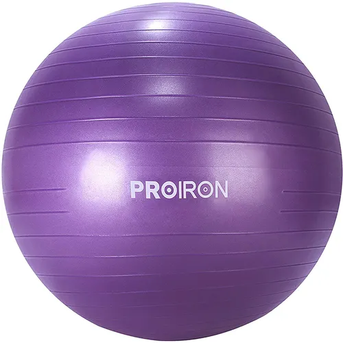 PROIRON 75cm Anti-Burst Purple Swiss Yoga Exercise Ball