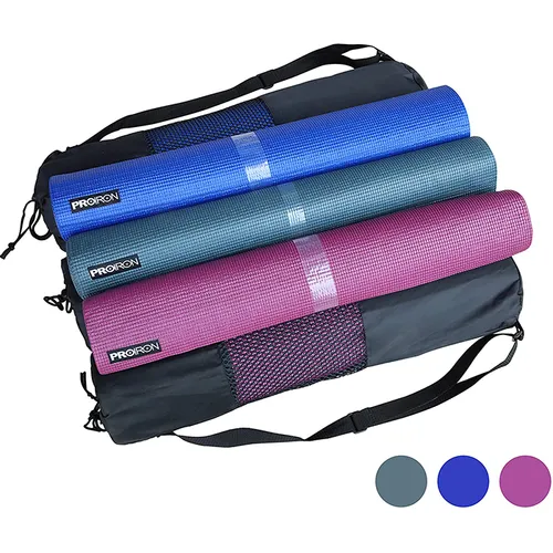 PROIRON Purple Yoga Mat with Free Carry Bag