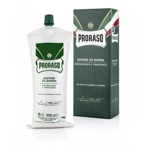 Proraso Green Shaving Cream In A Tube 500ml