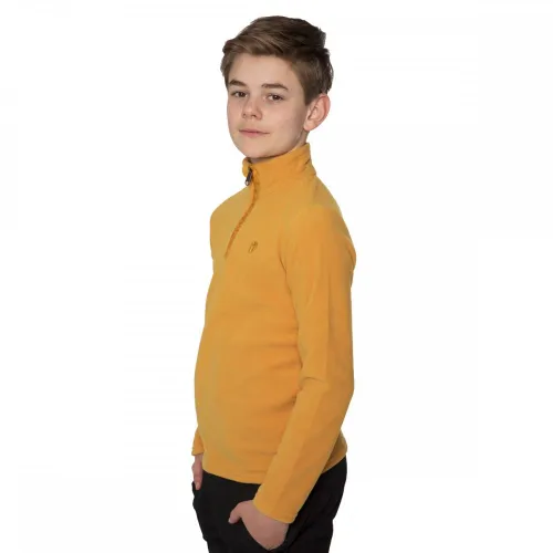 Protest Boys Perfecty JR 1/4 Zip Fleece Top: Yellow: 152cm