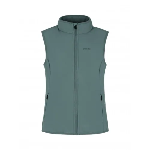 Protest Ladies Chaos Outdoor Bodywarmer - Sample: Evergreen: M