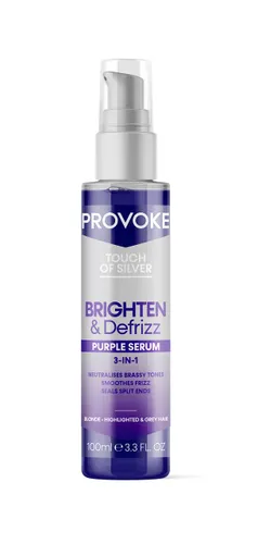PROVOKE Touch of silver Brighten and Defrizz Purple Serum