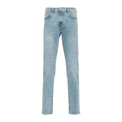 PS By Paul Smith , Clear Blue Cotton Jeans ,Blue male, Sizes: