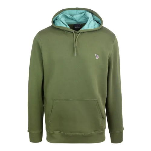 PS By Paul Smith , Green Hooded Sweater ,Green male, Sizes: