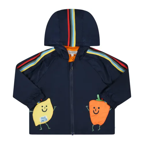 PS By Paul Smith , Junior Kids Jackets ,Blue male, Sizes: