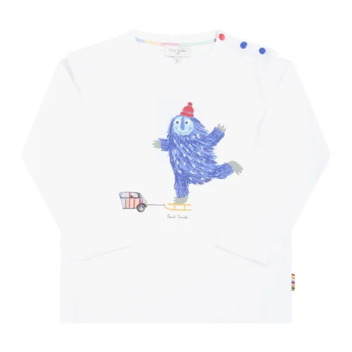 PS By Paul Smith , Junior Kids T-Shirts ,White male, Sizes: