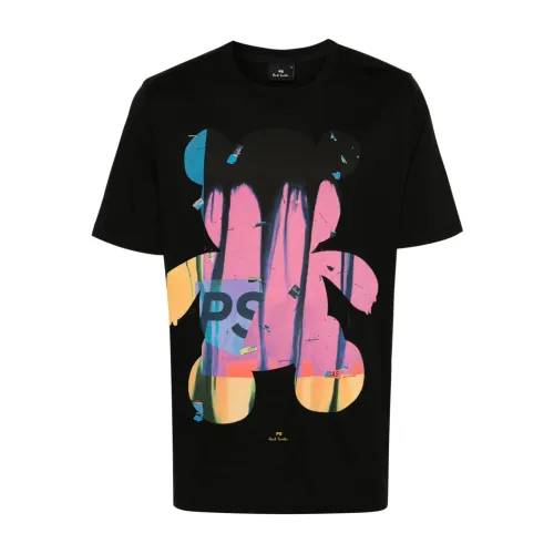PS By Paul Smith , Paul Smith T-shirts and Polos ,Black male, Sizes: