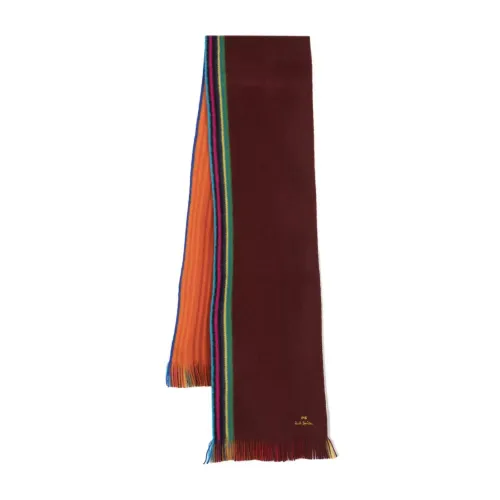 PS By Paul Smith , Reversible Striped Men Scarf ,Multicolor male, Sizes: ONE