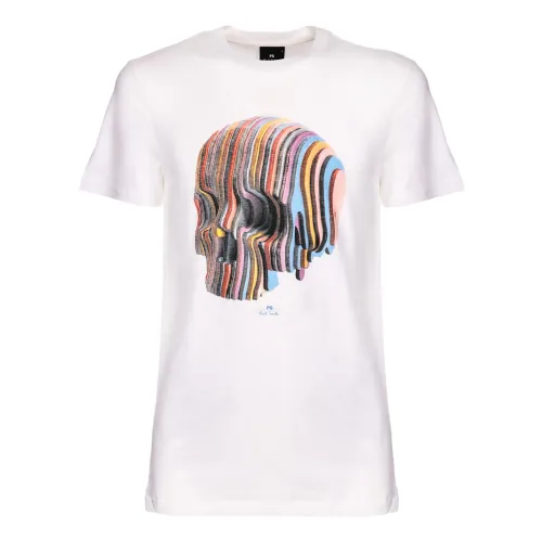 PS By Paul Smith , Slim Fit T-Shirt ,White male, Sizes: