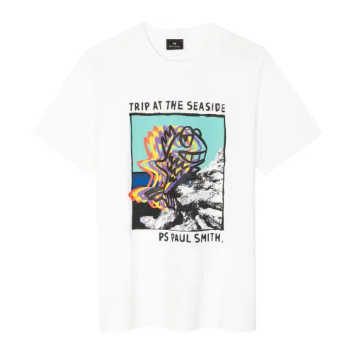PS By Paul Smith , T-Shirts ,White male, Sizes: