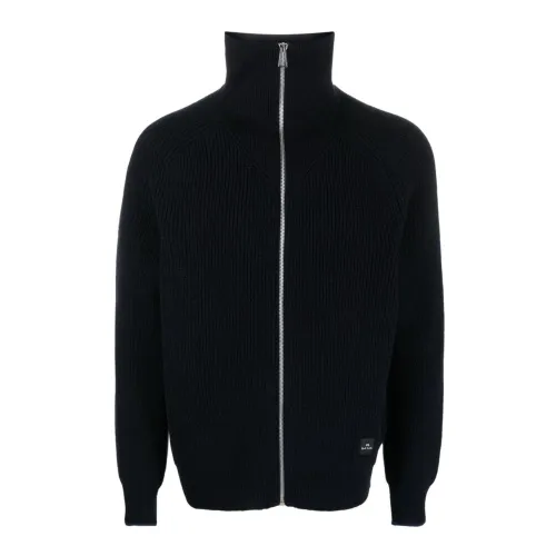 PS By Paul Smith , Zip Cardigan ,Blue male, Sizes: