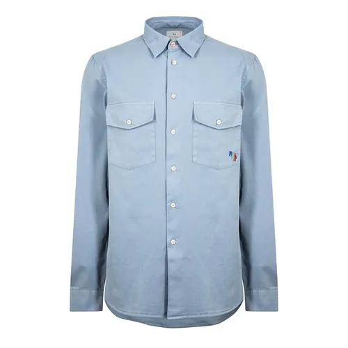 PS Paul Smith Casual Cotton Shirt - Blue