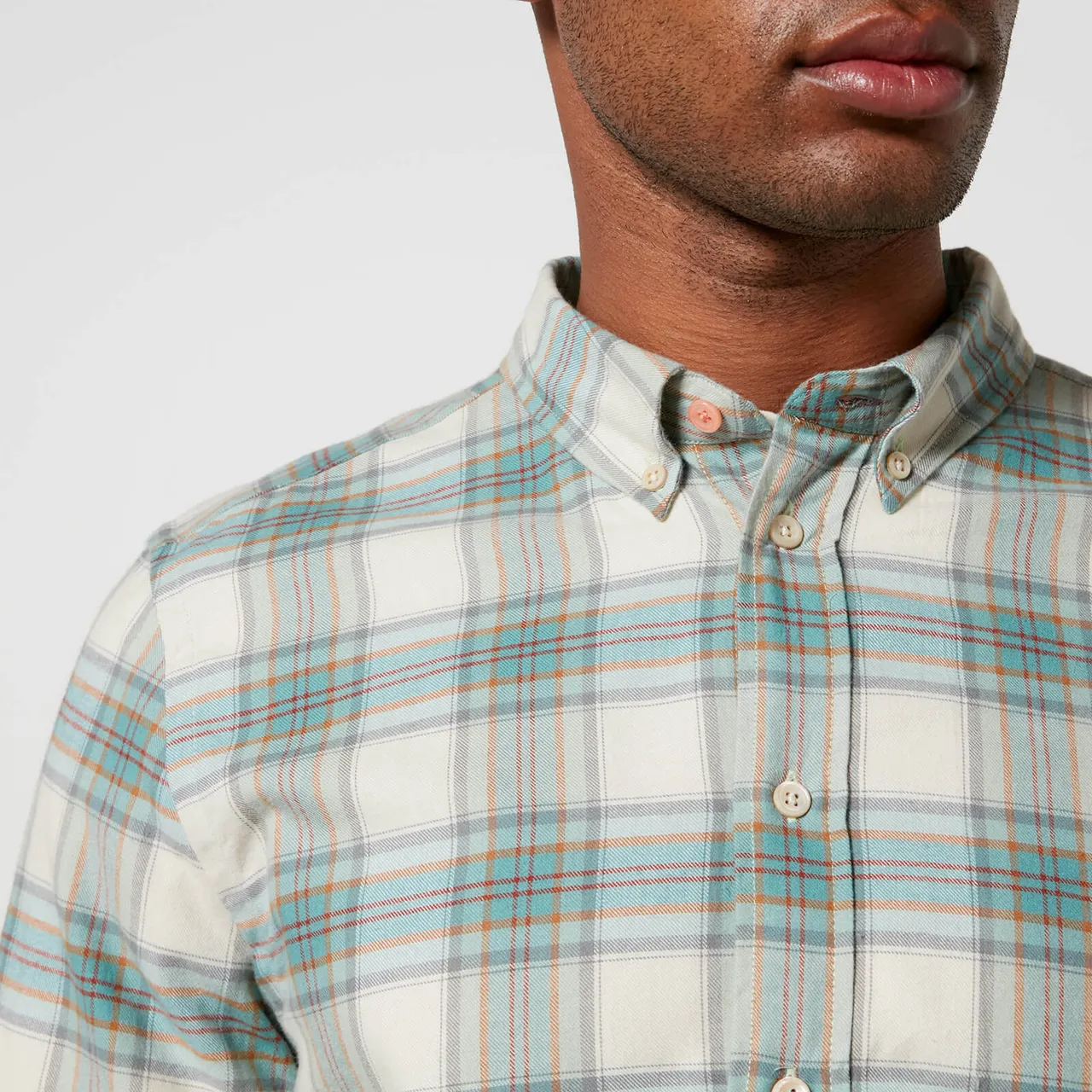 PS Paul Smith Checked Organic Cotton-Flannel Shirt