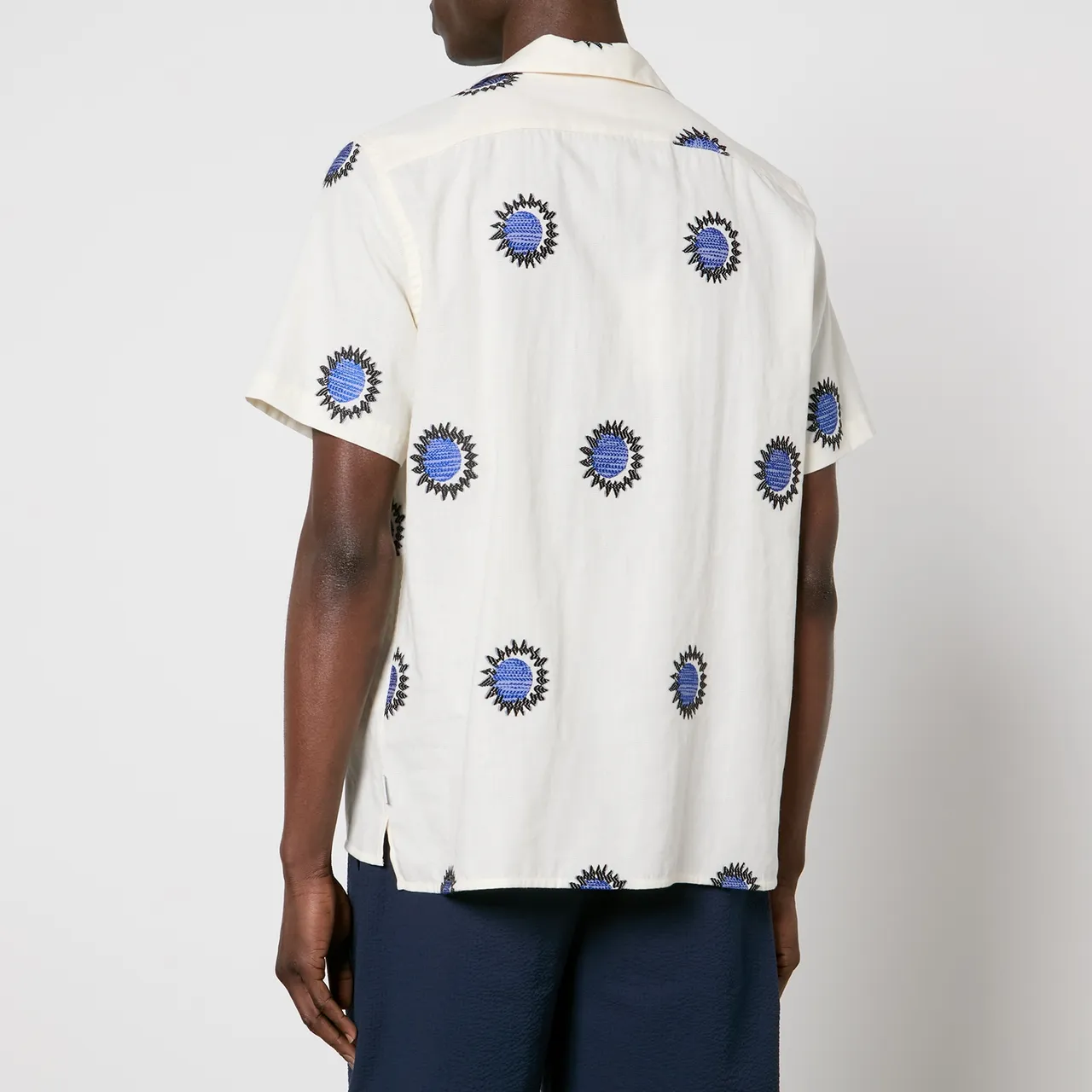 PS Paul Smith Cotton-Blend Fil Coupé Shirt