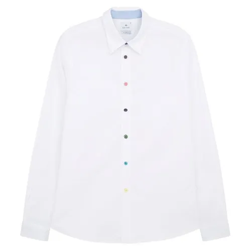 PS Paul Smith Multi Oxford Shirt - White
