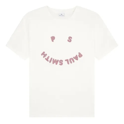 Ps Paul Smith Ps Happy Flowers t Ld31 - White