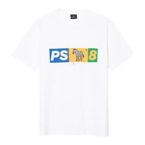PS Paul Smith PS PS8 Stamp T Sn34 - White