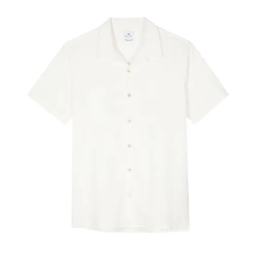 PS Paul Smith PS Seer SS Shirt Sn43 - White