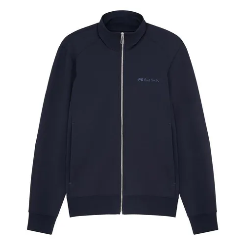 Ps Paul Smith Ps Zip Track Top Sn34 - Blue