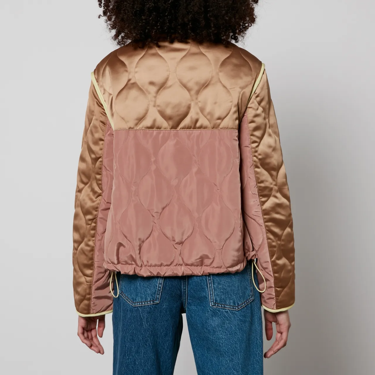 PS Paul Smith Quilted Satin Jacket