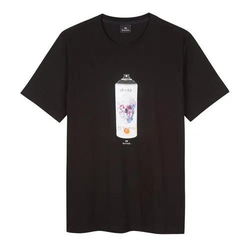 PS PAUL SMITH Skeleton Graphic T-Shirt - Black