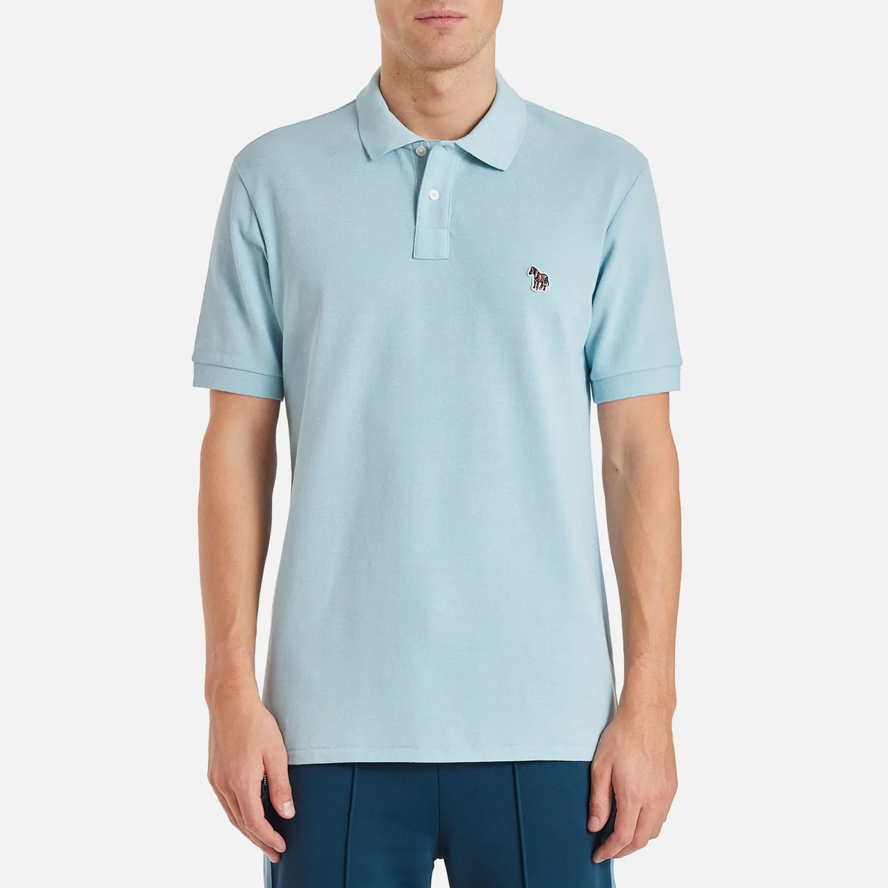 PS Paul Smith Zebra Cotton-Piqué Polo Shirt